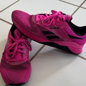 Reebok Women's Vibrant Pink Athletic Shoes